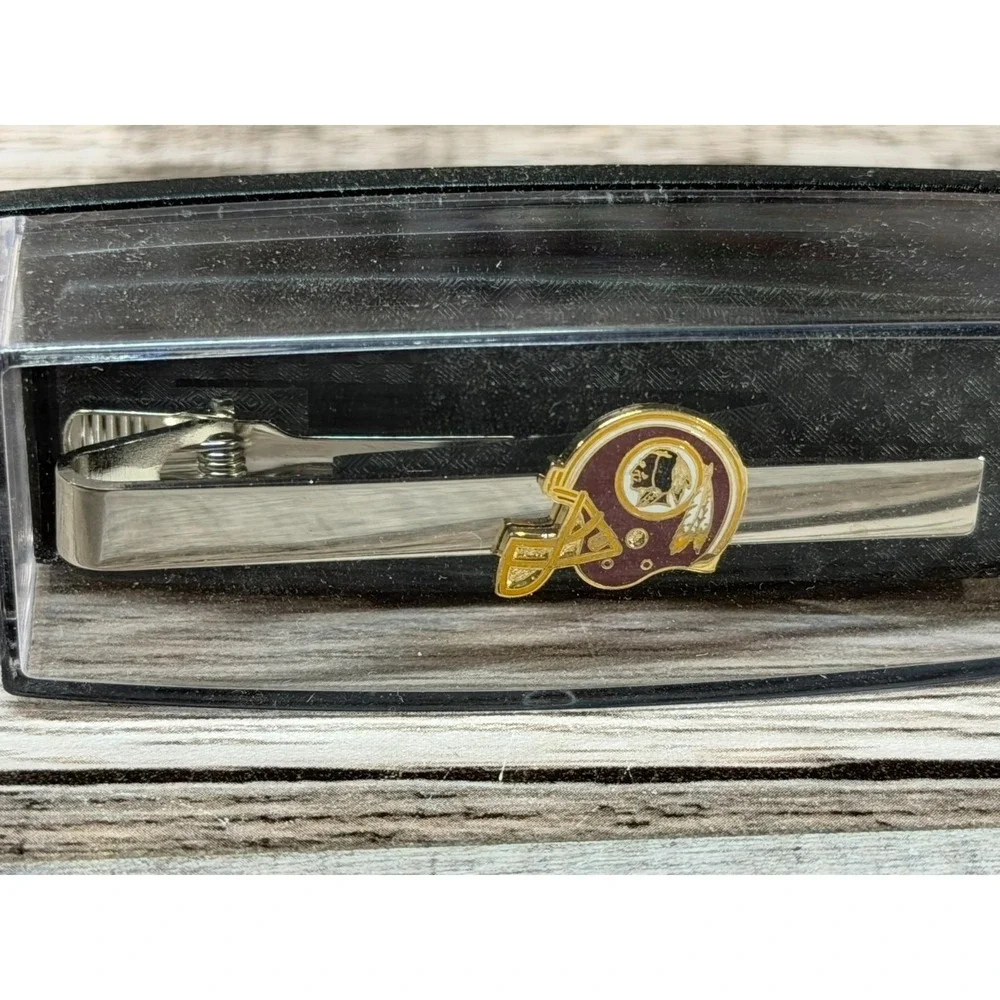 NFL Washington Redskins Tie Clip Silver New‎ Helmet